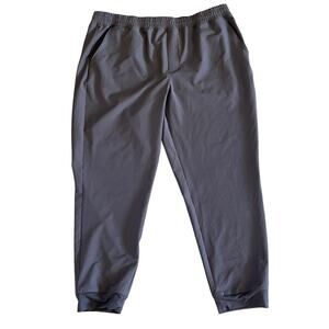 FLX Men's Grey Activewear Athletic Pull On Jogger Pants Sweatpants - XXL